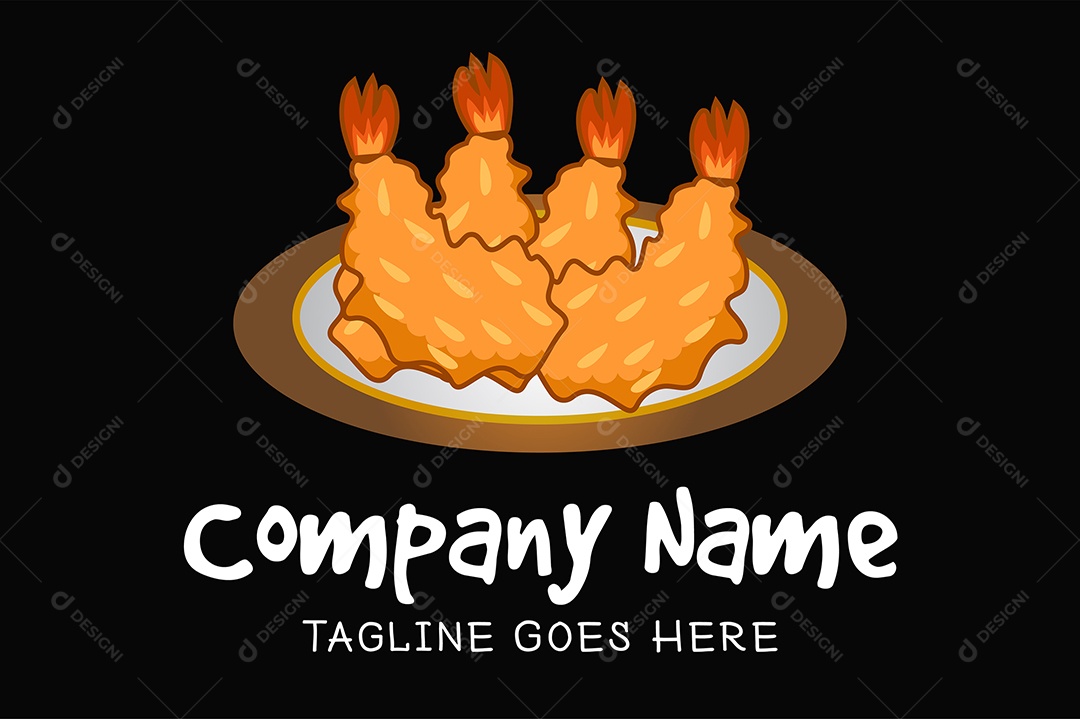 Modelo de Logo de Restaurante Vetor EPS + AI Editável