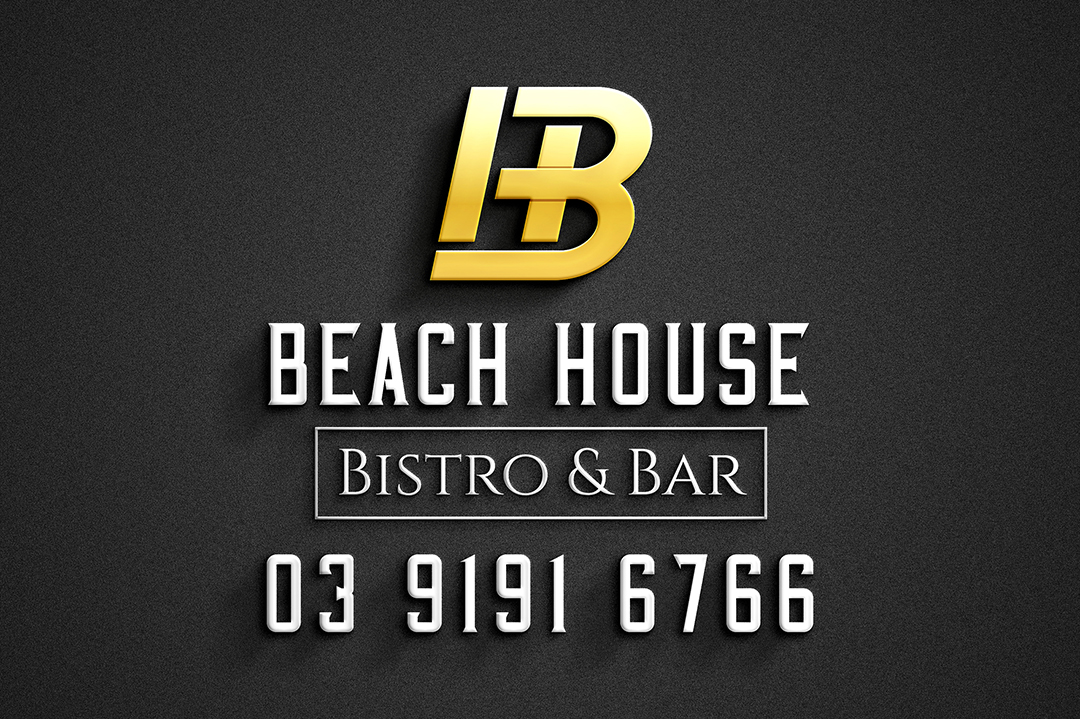 Beach GHouse Bistro & Bar Logotipo Empresarial AI + EPS Editável