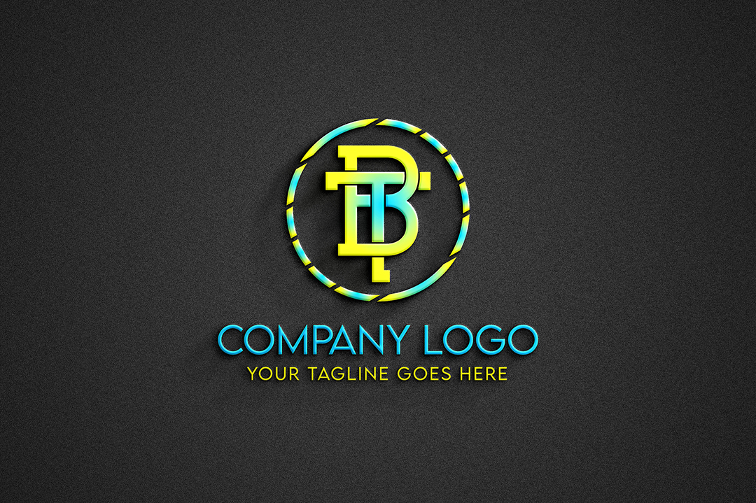 Company Logo Logotipo Empresarial AI + EPS Editável
