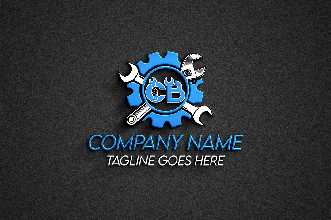 Company Name Logotipo Empresarial AI + EPS Editável