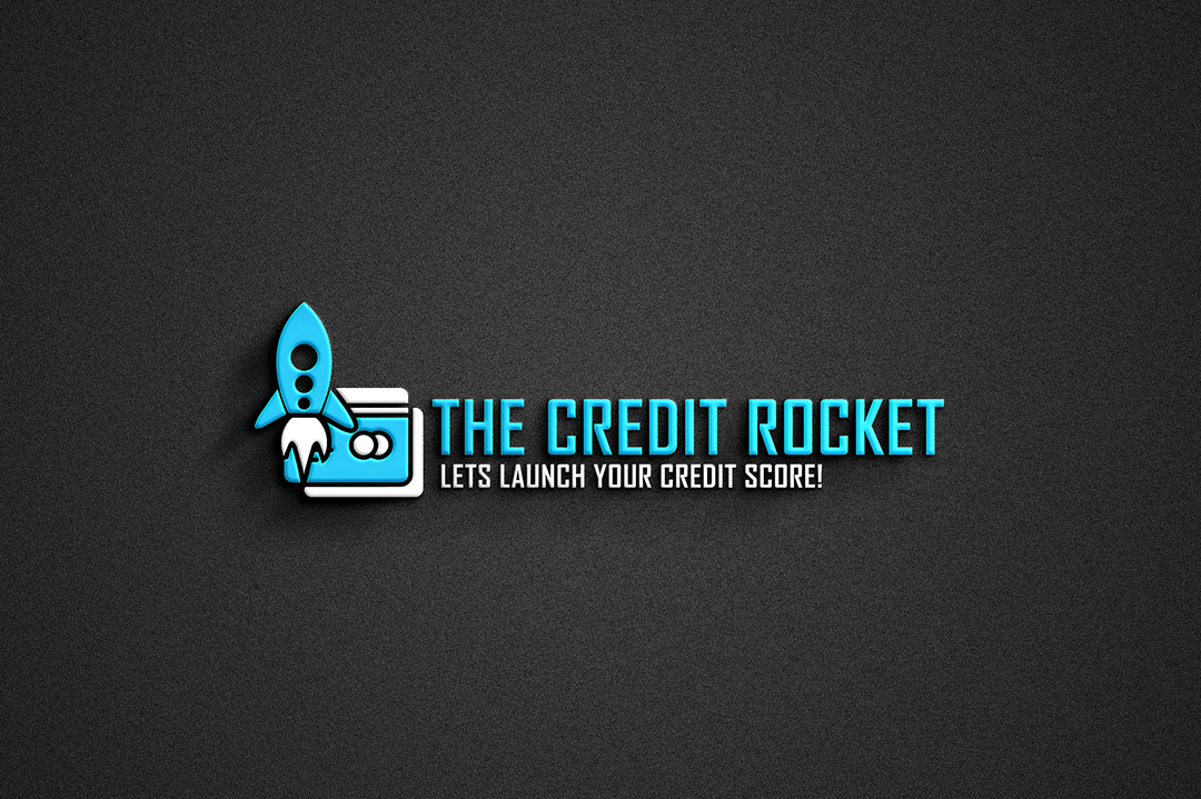 Logotipo The Credit Rocket AI + EPS Editável