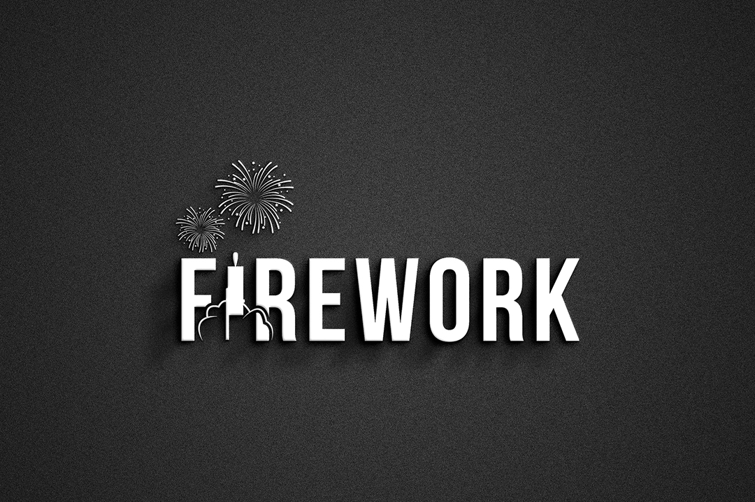 Logotipo Firework AI + EPS Editável