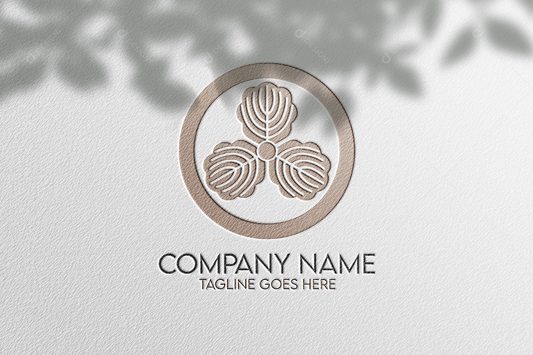 Company Name Logotipo Empresarial AI + EPS Editável