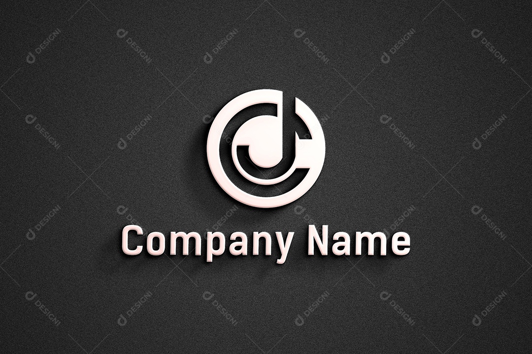 Company Name Logotipo Empresarial AI + EPS Editável