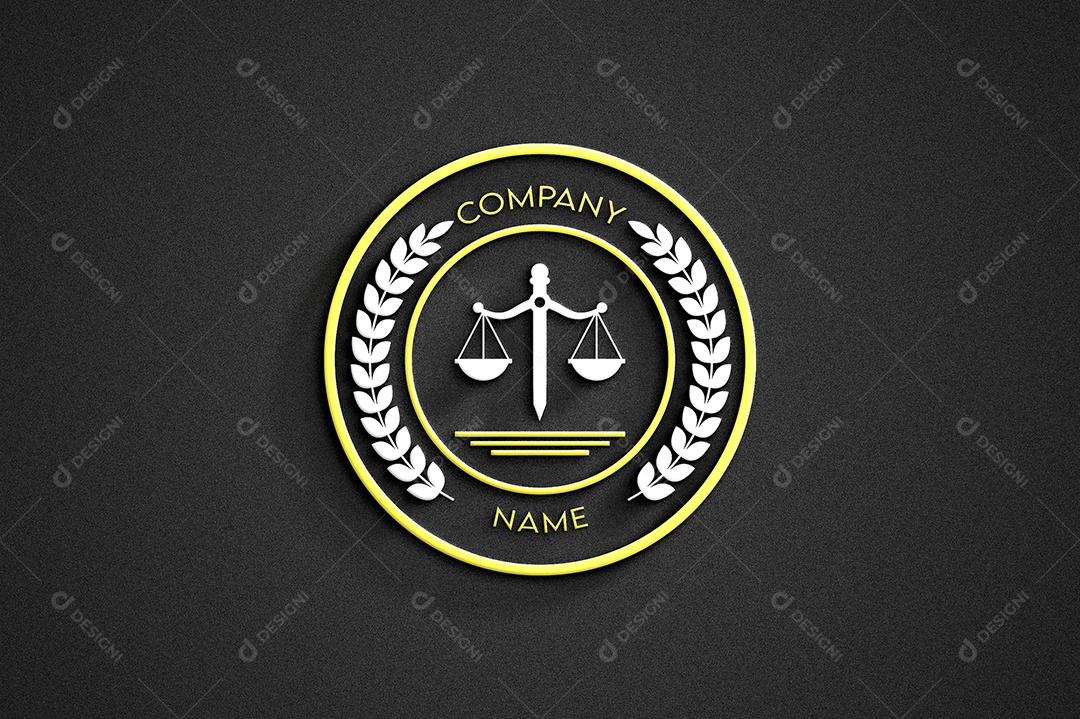 Company Name Logotipo Empresarial AI + EPS Editável