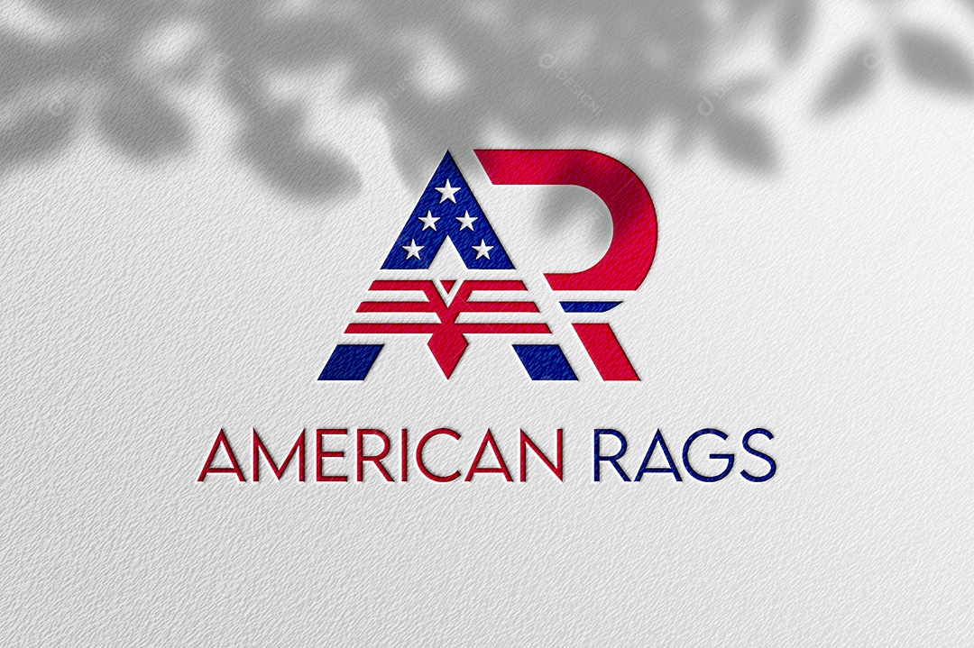 Americann Rags Logotipo Empresarial AI + EPS Editável