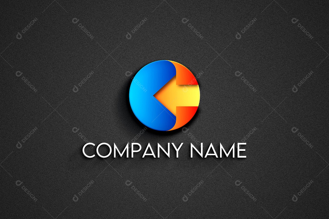 Company Name Logotipo Empresarial AI + EPS Editável