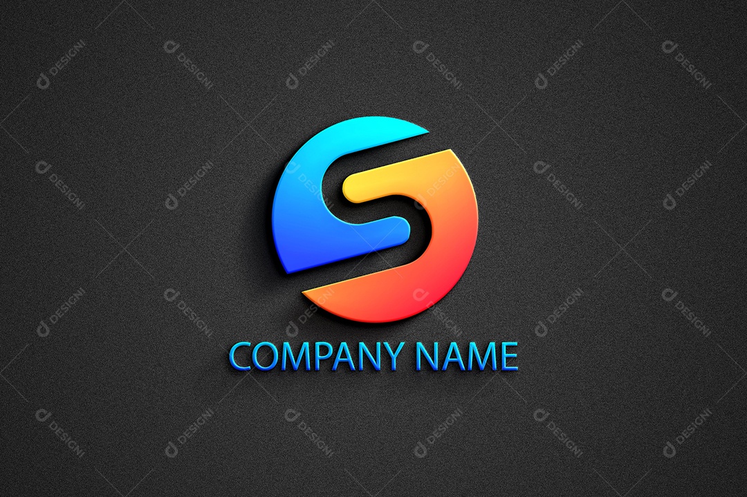 Company Name Logotipo Empresarial AI + EPS Editável