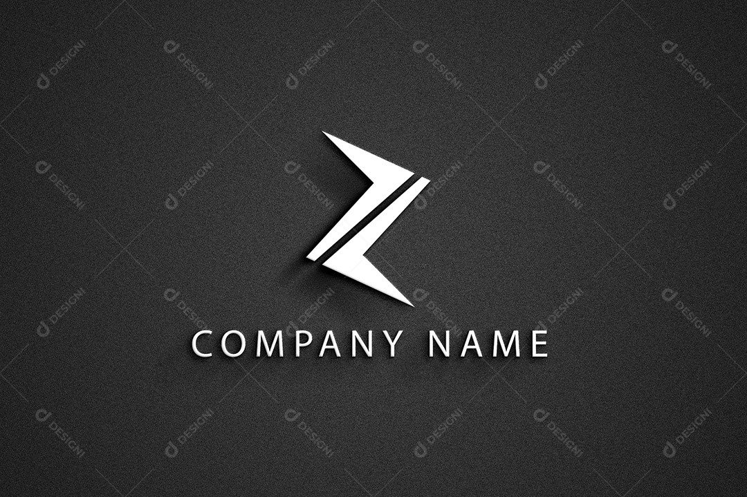 Company Name Logotipo Empresarial AI + EPS Editável