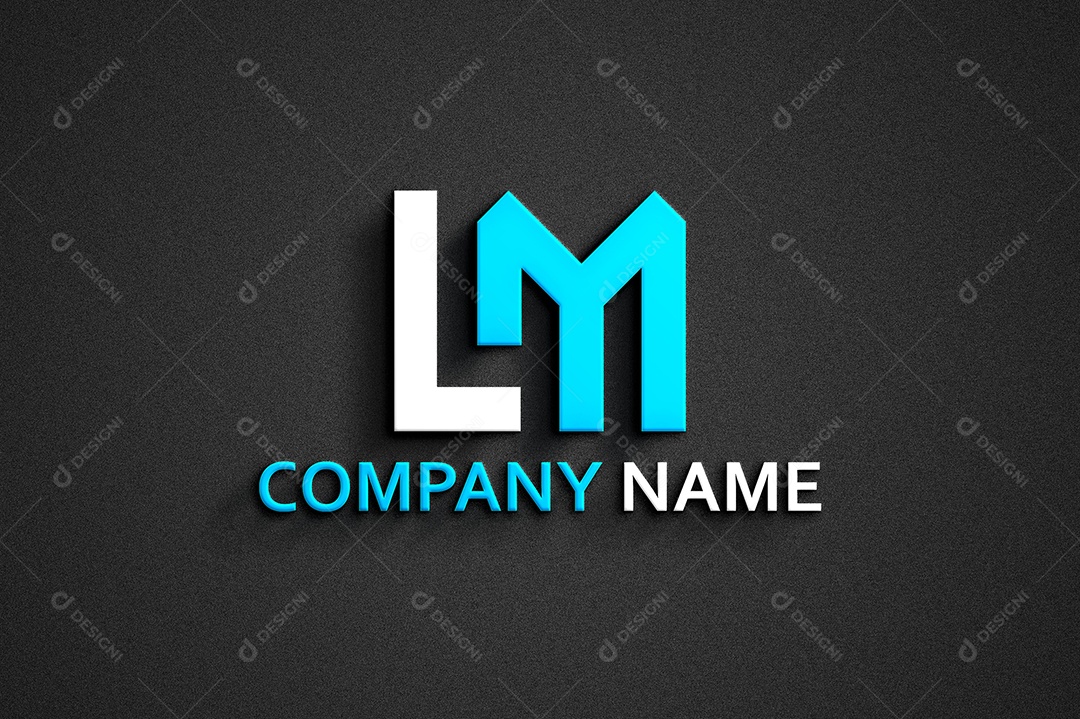 Company Name Logotipo Empresarial AI + EPS Editável