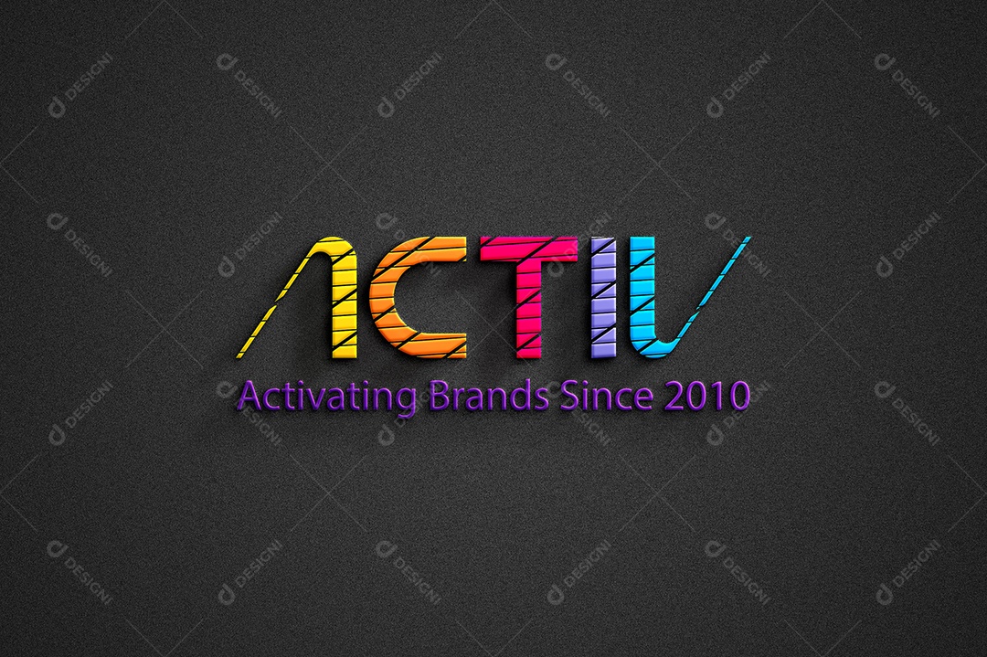 ctivating Brads Since 2010 Logotipo Empresarial AI + EPS Editável