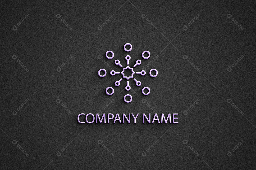 Company Name Logotipo Empresarial AI + EPS Editável