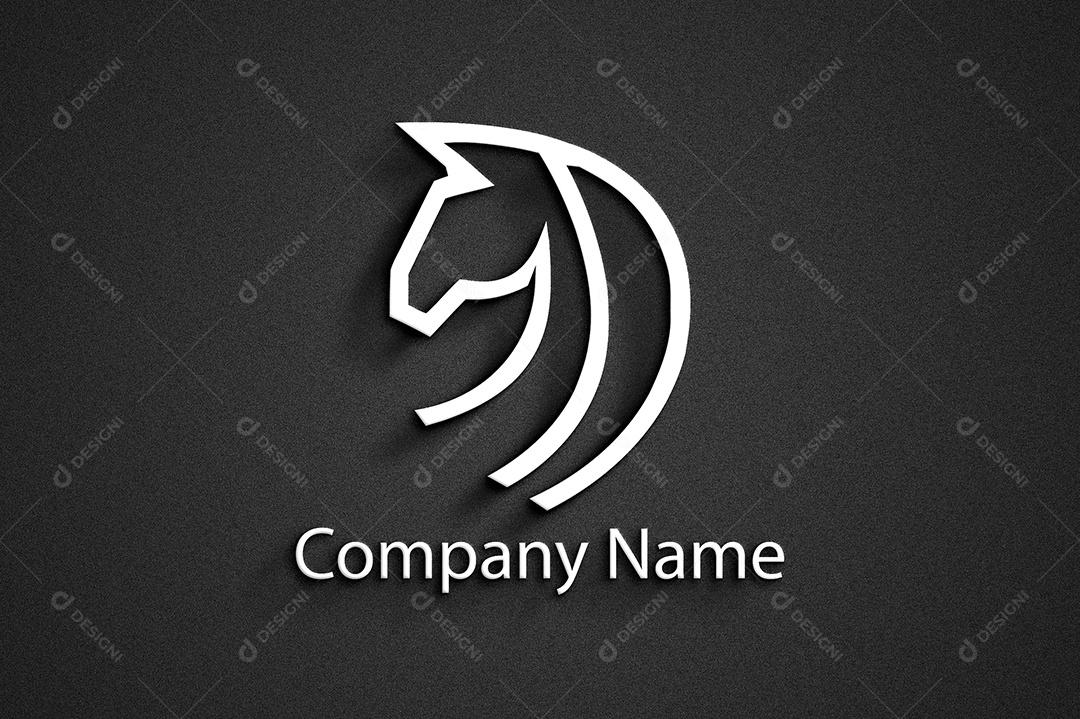 Company Name Logotipo Empresarial AI + EPS Editável