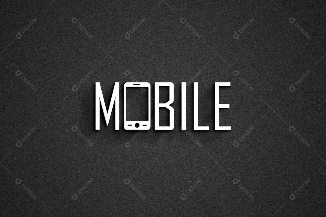Mobile Logotipo Empresarial AI + EPS Editável