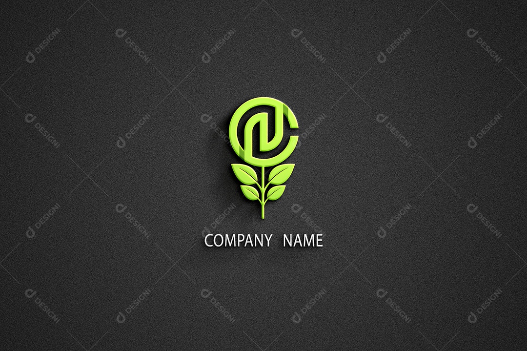 Company Name Logotipo Empresarial AI + EPS Editável