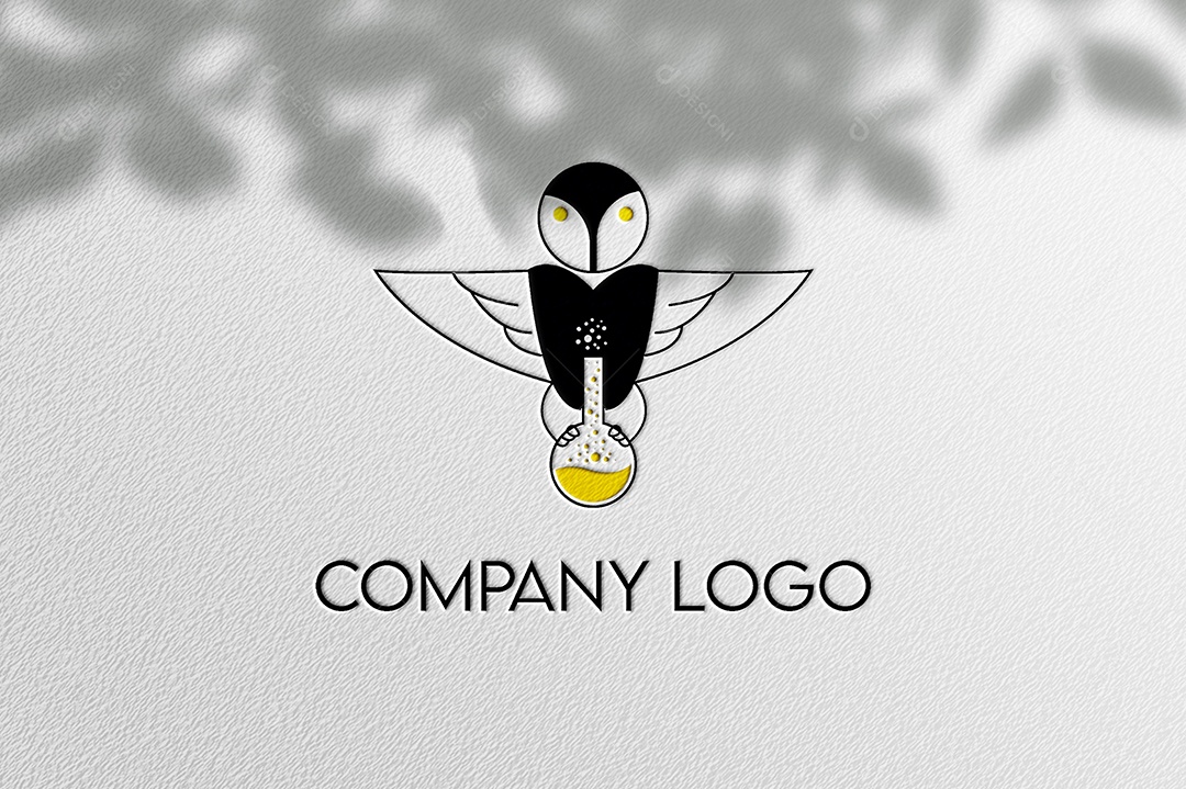 Company Logo Logotipo Empresarial AI + EPS Editável