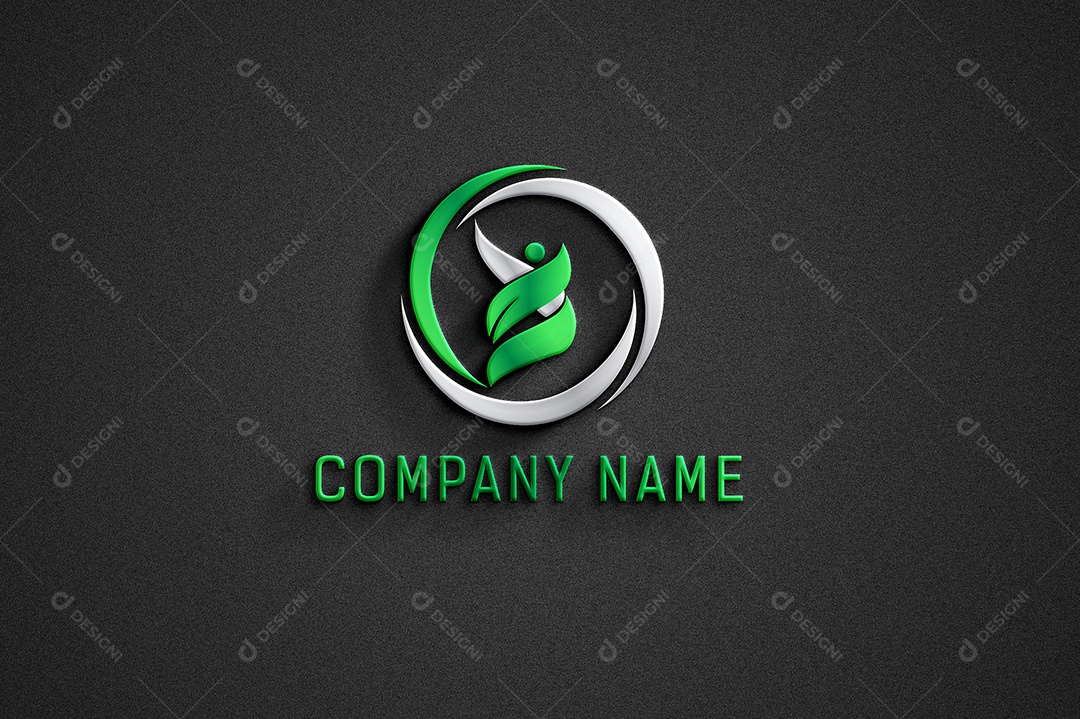 Company Name Logotipo Empresarial AI + EPS Editável
