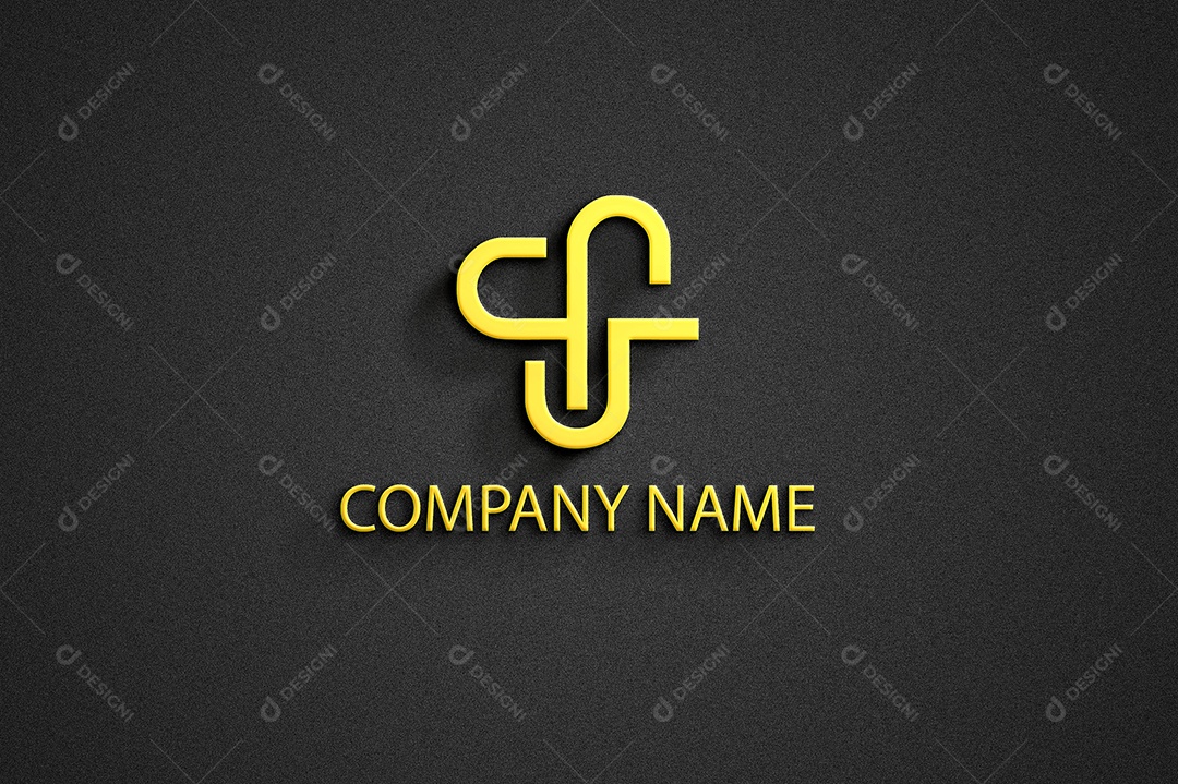 Company Name Logotipo Empresarial AI + EPS Editável