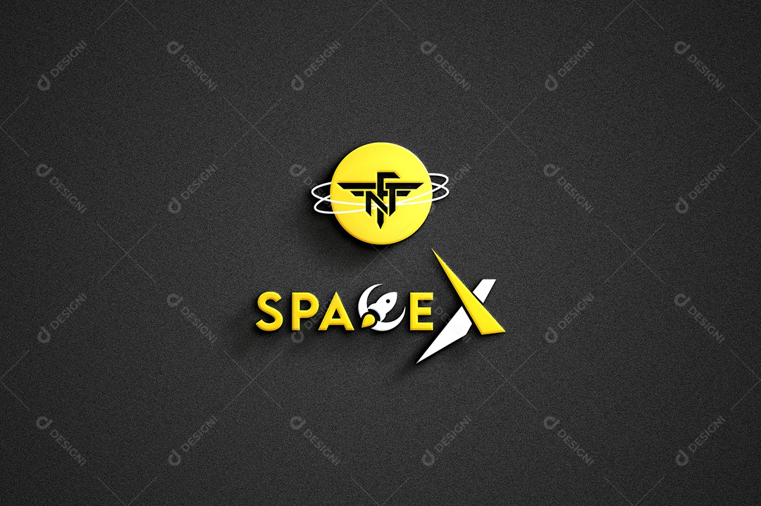 Space Logotipo Empresarial AI + EPS Editável