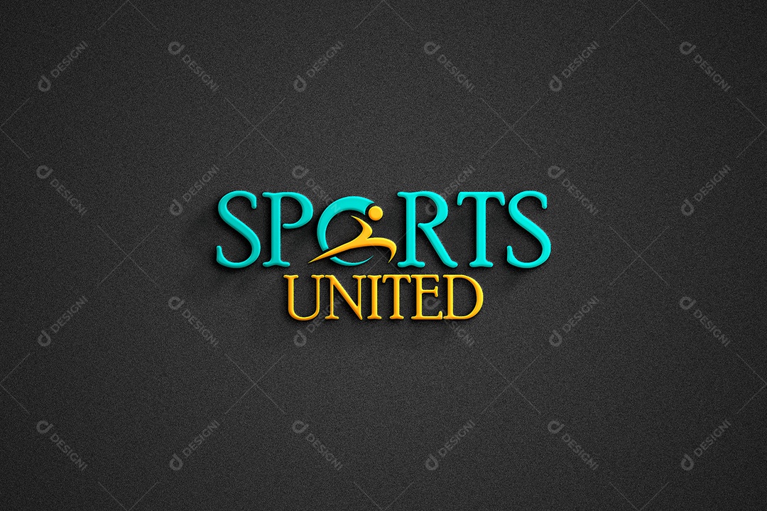 Sports United Logotipo Empresarial AI + EPS Editável