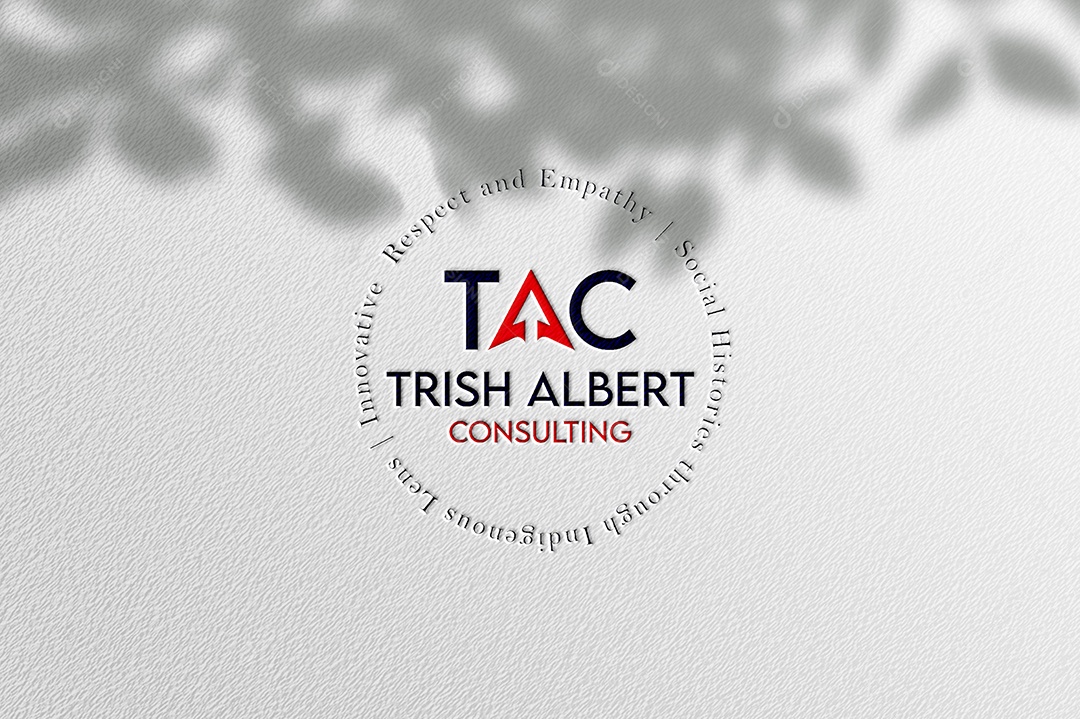 Tac Trish Albert Logotipo Empresarial AI + EPS Editável