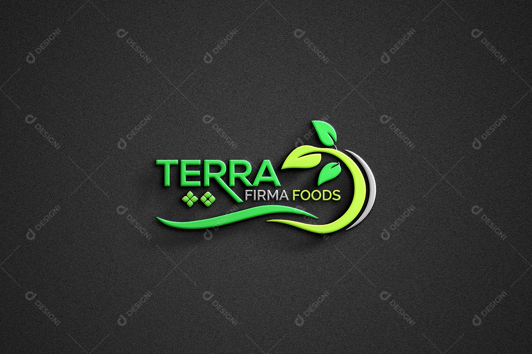 Terra Firma Foods Logotipo Empresarial AI + EPS Editável