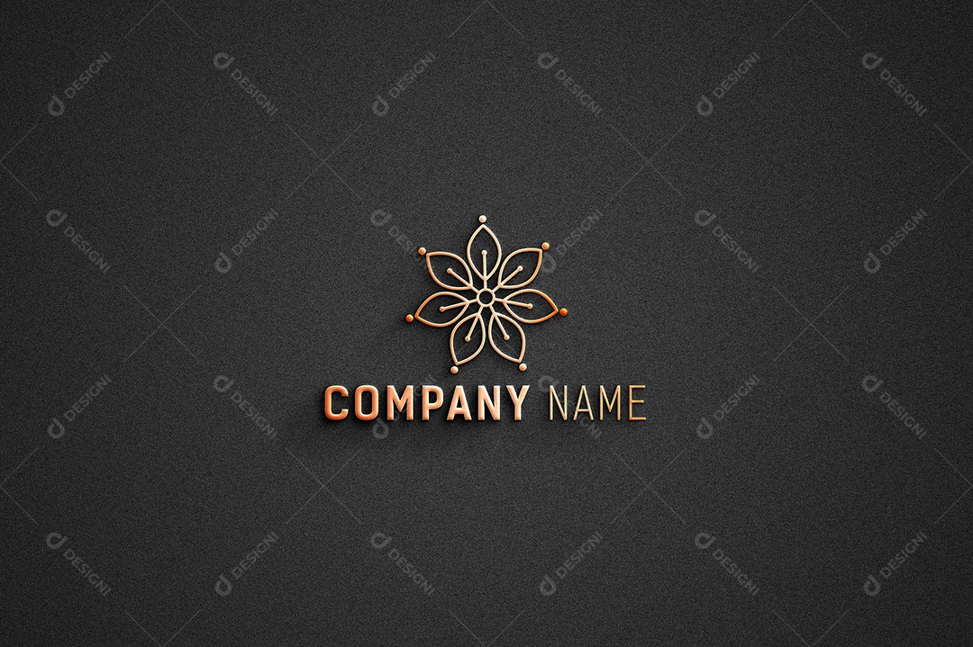 Company Name Logotipo Empresarial AI + EPS Editável