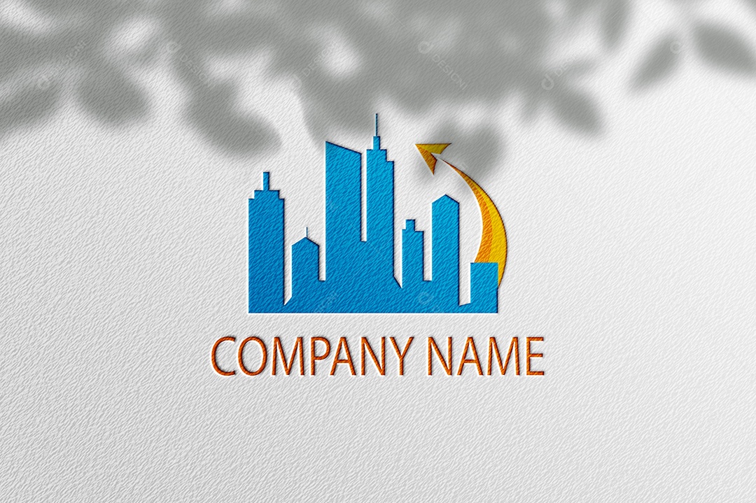 Company Name Logotipo Empresarial AI + EPS Editável