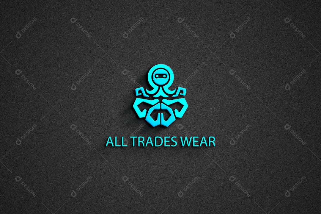 All Trades Wear Logotipo Empresarial AI + EPS Editável