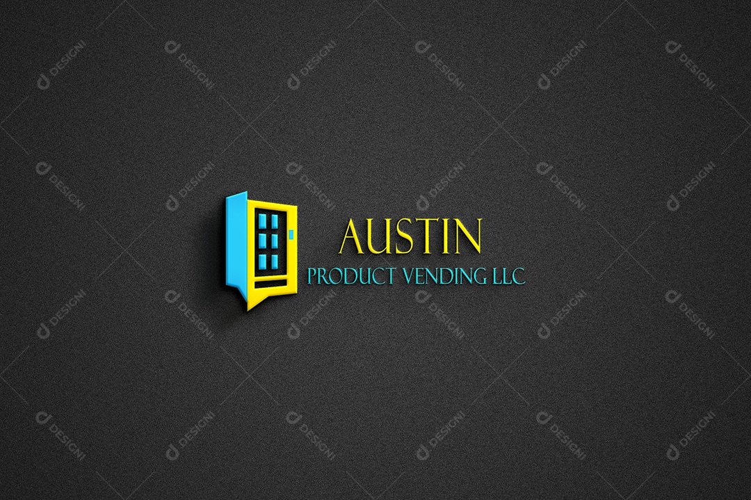 Austin Logotipo Empresarial AI + EPS Editável