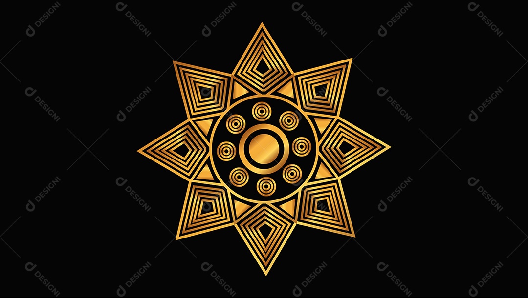 Elementos Islâmicos Vetor EPS + AI Editável