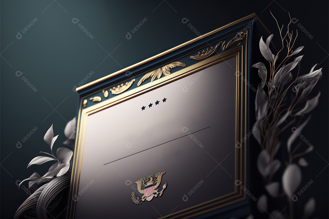 Bunner, cartão ou cartaz do Dia do Presidente dos EUA