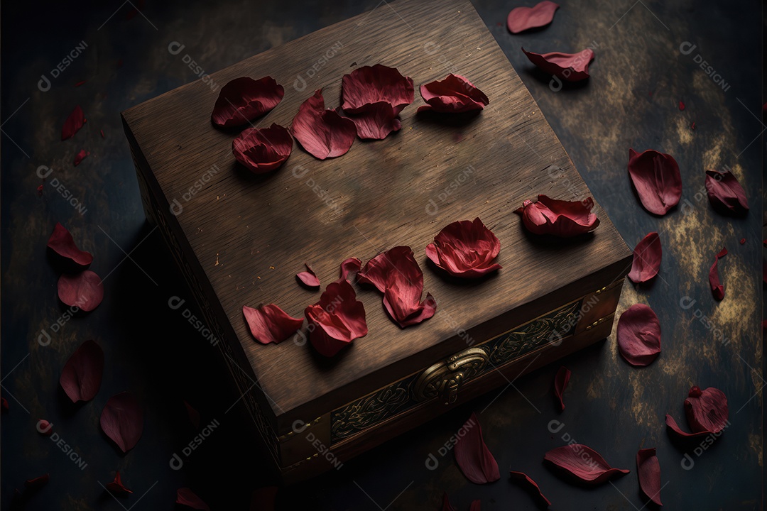 Ilustração de mulher em campo de flores em manifestação ao Dia Internacional da Mulher. Banner, cartaz, cartão de felicitações