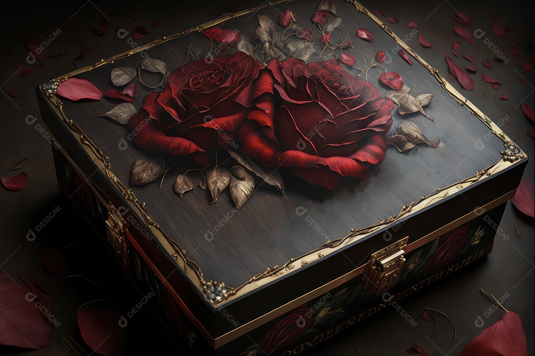 Ilustração de mulher em campo de flores em comemoração ao Dia Internacional da Mulher. Banner, cartaz, cartão de felicitações