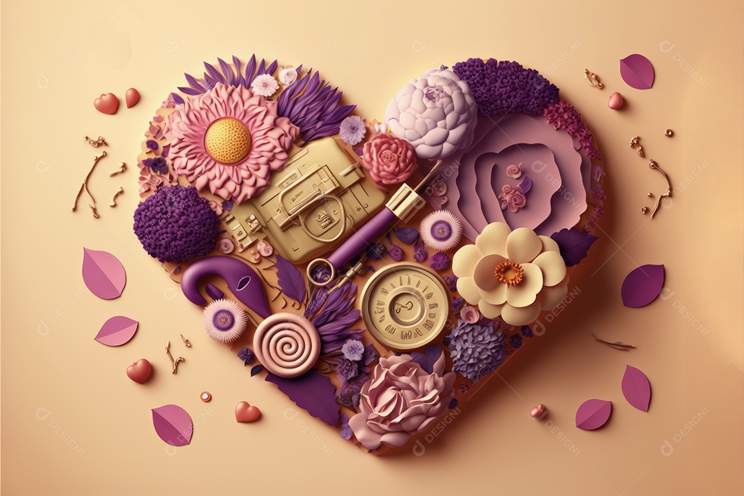 Plano de fundo em comemoração ao Dia Internacional da Mulher. Banner, cartaz, cartão de felicitações. Ilustração