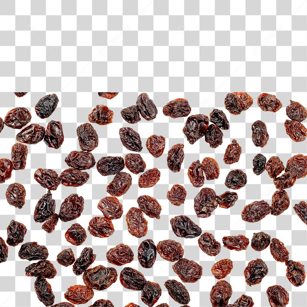 Uvas Passa PNG Transparente