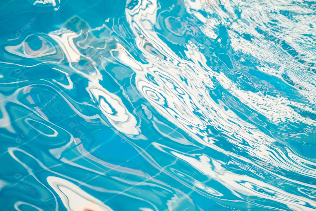 Textura de água piscina