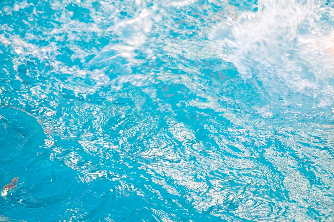 Textura de água piscina