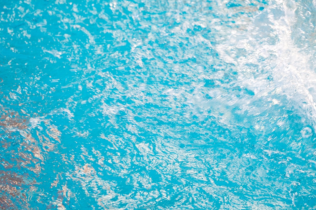 Textura de água piscina