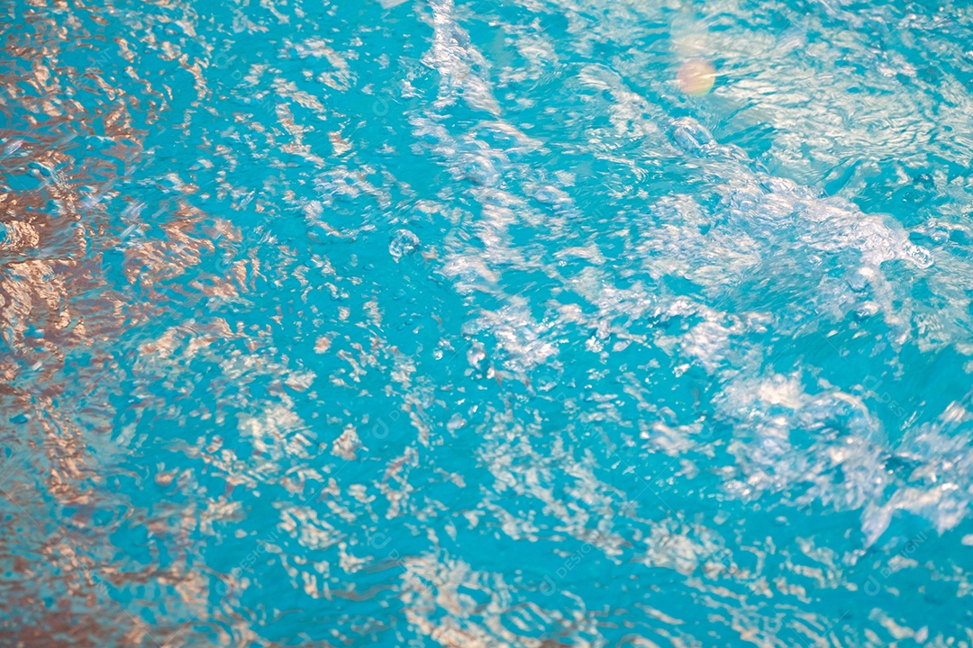 Textura de água piscina