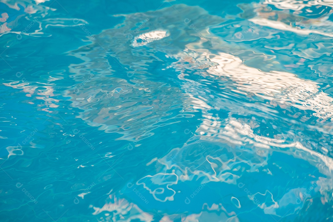 Textura de água piscina