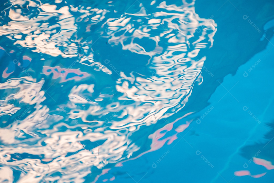Textura de água piscina