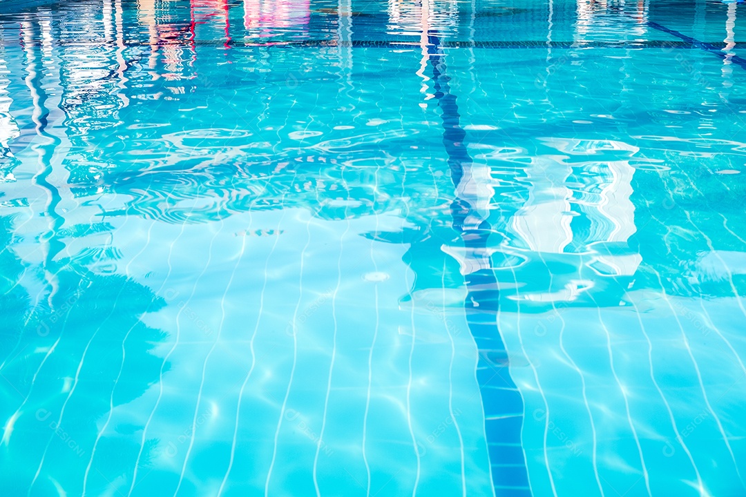 Textura de água piscina