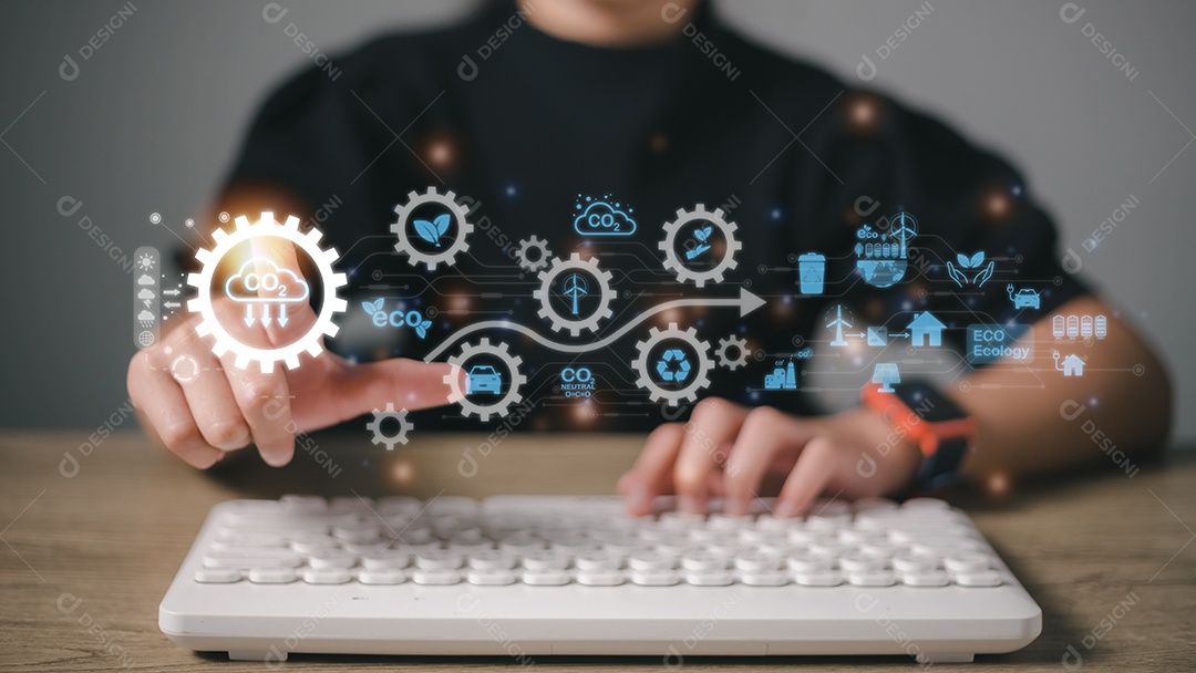 As mãos das mulheres tocam como salvar o mundo, dia mundial da água, economia de energia, dia mundial do meio ambiente e dia mundial da terra. Meio Ambiente e Desenvolvimento Sustentável