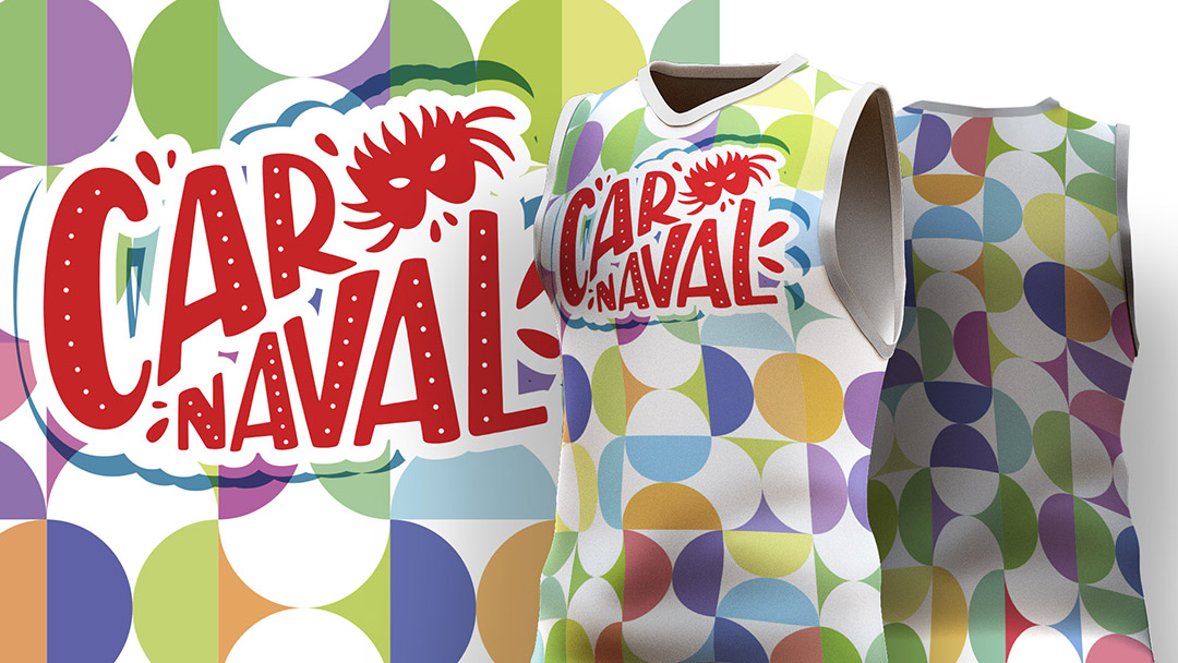 Abadá de Carnaval Estampa de Camisa Ai + EPS