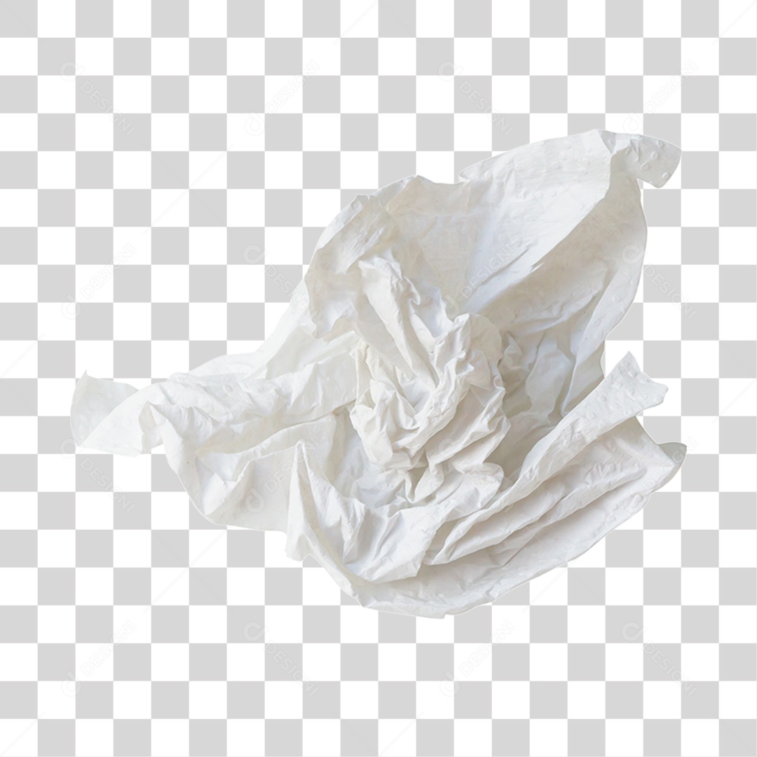 Papel Amassado PNG Transparente