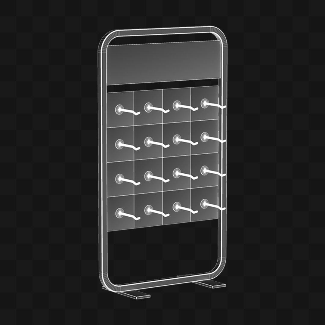 Expositor Pequeno - Modelo 3D