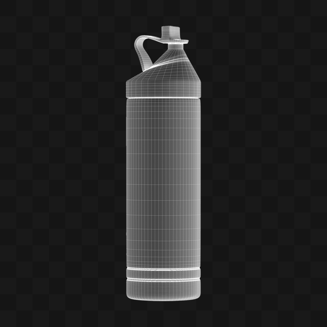 Garrafa Squeeze - Modelo 3D