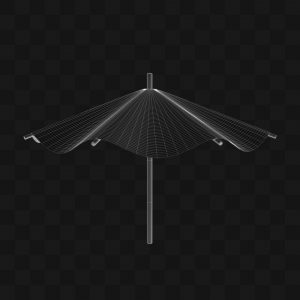 Guarda-Chuva Drink - Modelo 3D