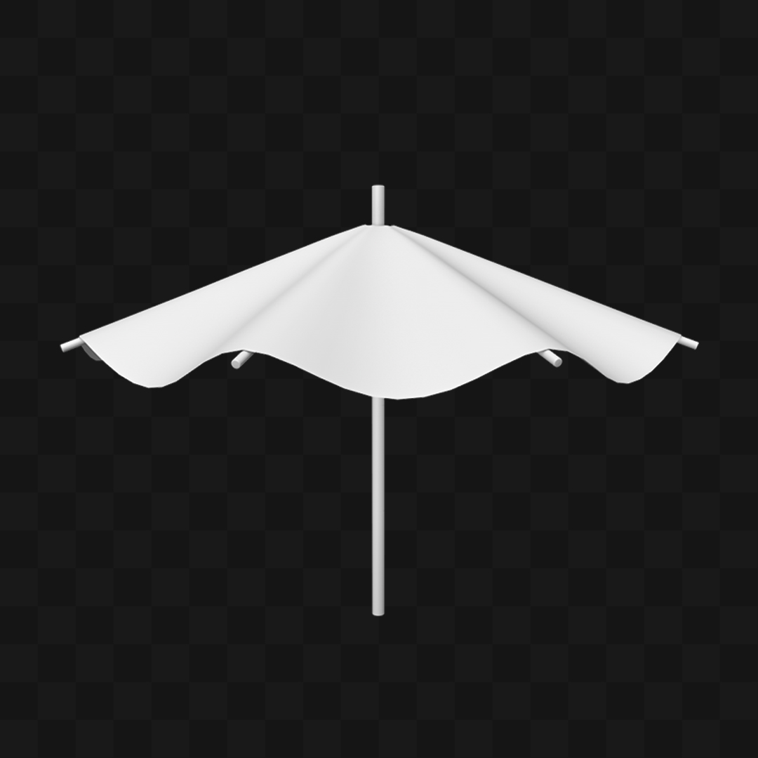 Guarda-Chuva Drink - Modelo 3D